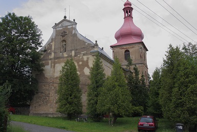 kostel sv. Jakuba Většího v Domaslavi